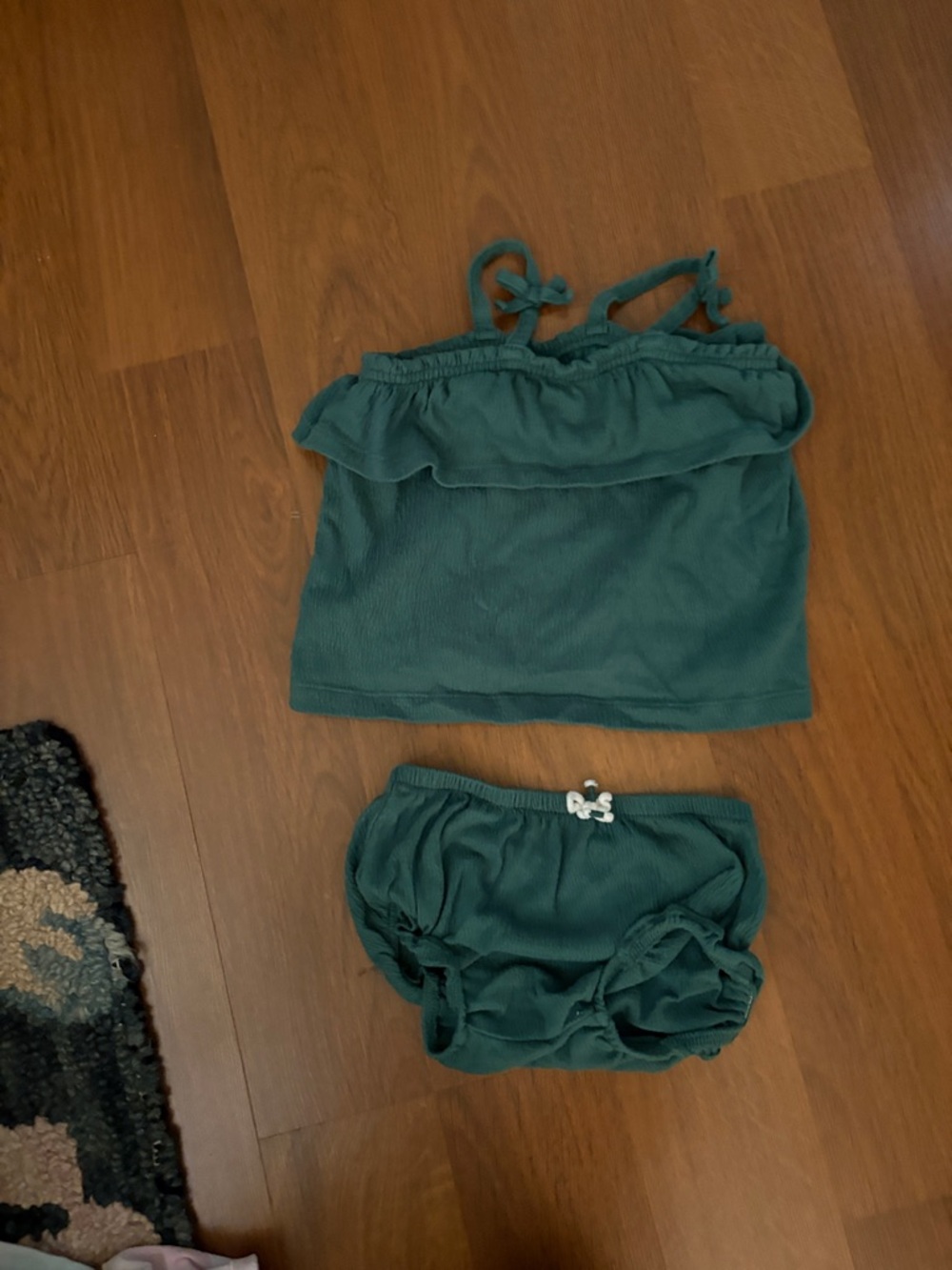 Carter's Teal Green Two-Piece Girls Matching Set